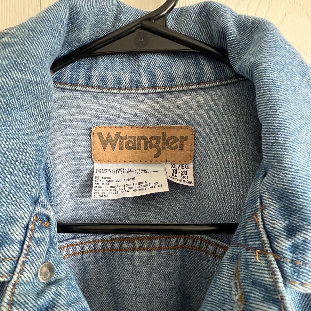 Wrangler Light Blue Jean Jacket